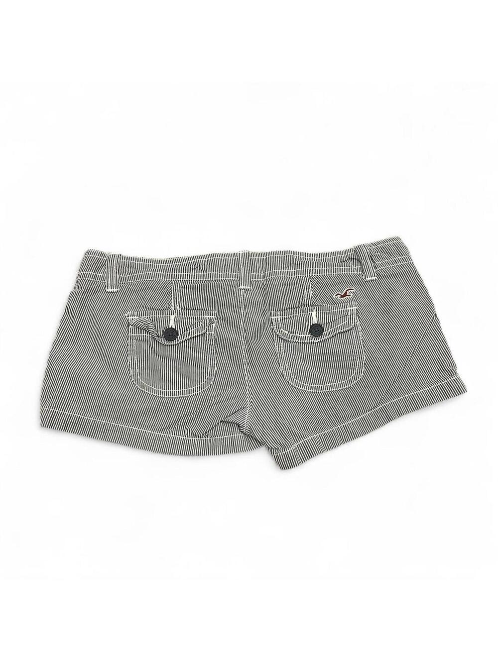 y2k Hollister pin strip micro shorts